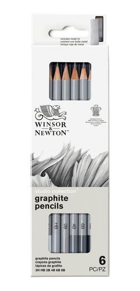 Imagem de Estojo Lápis Grafite 06 Graduações Winsor & Newton