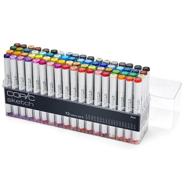 Imagem de Estojo Marcador Copic Sketch 72 Cores Set A