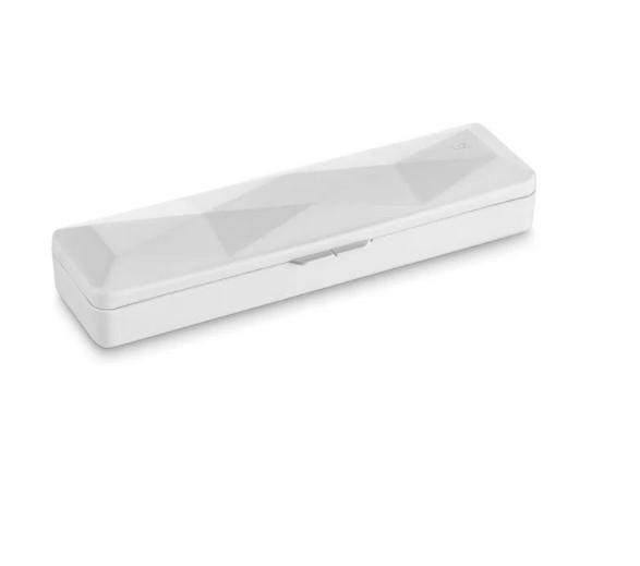 Imagem de Estojo Organizador Multiuso Branco 22X7Cm Pp Uz394Br Uzutil