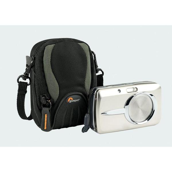 Estojo para câmera digital compacta e acessórios com capa de chuva - Apex 10 AW - LOWEPRO Imagem de Estojo para câmera digital compacta e acessórios com capa de chuva - Apex 10 AW