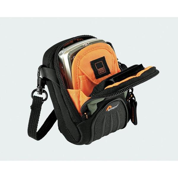 Estojo para câmera digital compacta e acessórios com capa de chuva - Apex 10 AW - LOWEPRO Imagem de Estojo para câmera digital compacta e acessórios com capa de chuva - Apex 10 AW