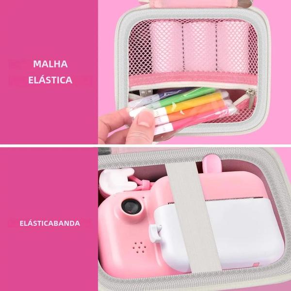 Estojo para Câmera Infantil - Bolsa de Suporte para Câmeras Digitais e Instantâneas Imagem de Estojo para Câmera Infantil - Bolsa de Suporte para Câmeras Digitais e Instantâneas