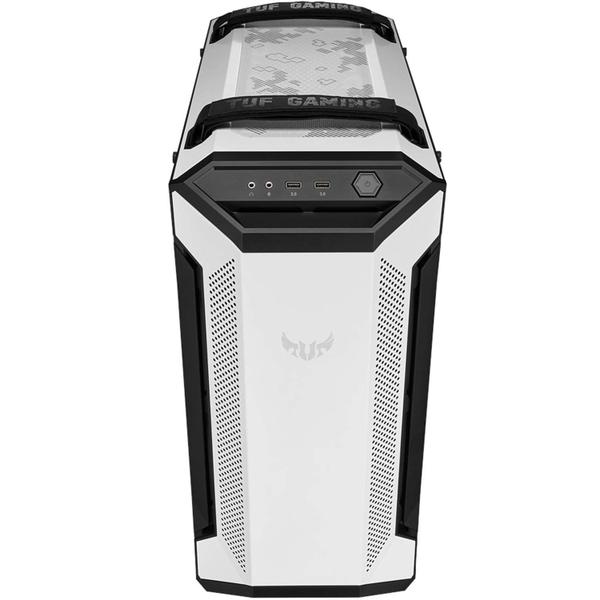 Imagem de Estojo para computador ASUS TUF Gaming GT501 branco EATX com 4 ventiladores