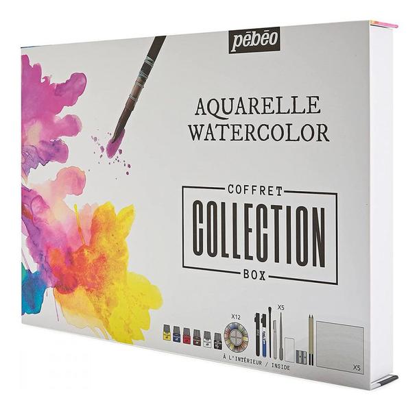 Imagem de Estojo Para Tinta Aquarela Pebeo Collection Box