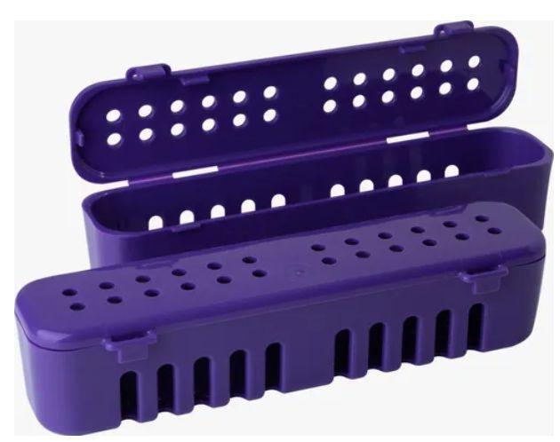 Estojo plástico para esterilização autoclável gianinis Imagem de Estojo plástico para esterilização autoclável gianinis