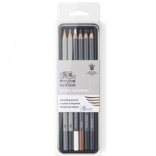 Imagem de Estojo Sketching C/6 Winsor & Newton