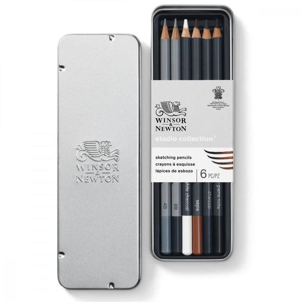 Imagem de Estojo Sketching Winsor & Newton 06 Peças