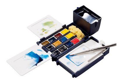 Imagem de Estojo Tinta Aquarela Field Box 12 Cores Winsor & Newton