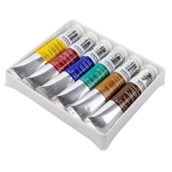 Imagem de Estojo Tinta Óleo Winton 21ml 06 Cores