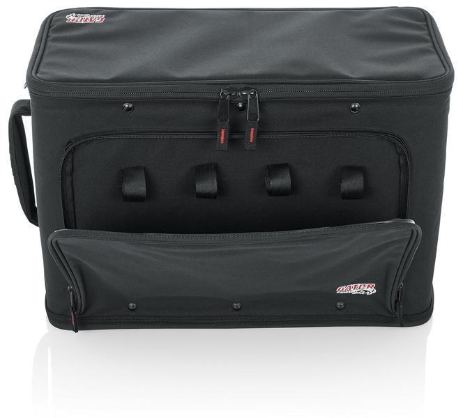 Imagem de Estojos Rack Bag Gator leves com alça de ombro 4U 12,5 cm