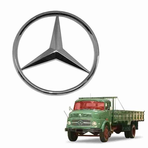 Imagem de Estrela Cromada Mercedes Bens 1113/1938S FG004