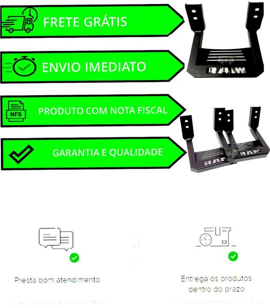 Estribo Bully Dodge Ram - AM4X4 Imagem de Estribo Bully Dodge Ram