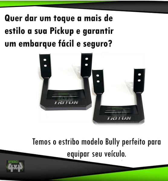Estribo Bully Triton - AM4X4 Imagem de Estribo Bully Triton