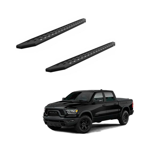 Imagem de Estribo Dodge Ram 1500 - 2020 2021 2022 Cabine Dupla Preto