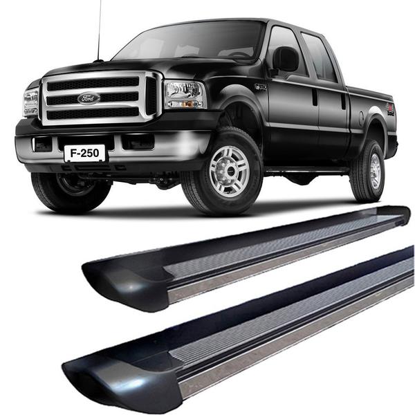 Imagem de Estribo F-250 Personalizado Preto Brilhante C D