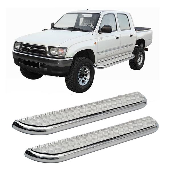 Imagem de Estribo Hilux 1997 1998 1999 2000 2001 Cabine Dupla Cromado