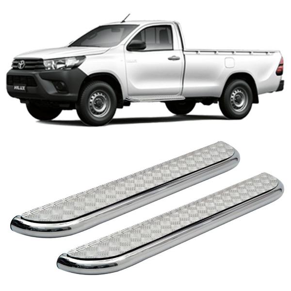 Imagem de Estribo Hilux 2006 2007 2008 2009 2010 Cromado Plataforma CS