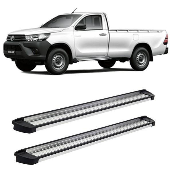 Imagem de Estribo Hilux 2011 2012 2013 2014 2015 Alumínio Cab Simples