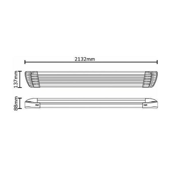 Imagem de Estribo Hilux 2016 2017 2018 2019 2020 Cd Alumínio Polido