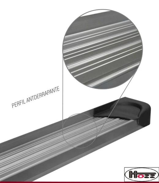 Imagem de Estribo L-200 Sport Outdoor Plataforma de Alumínio Prata C Dupla