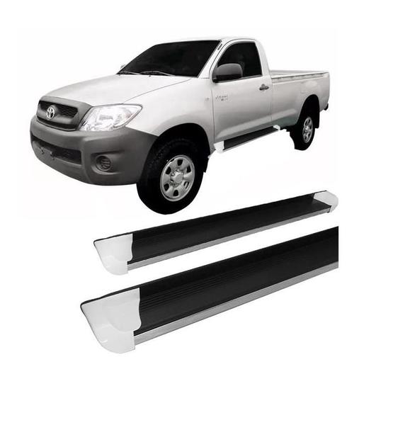 Imagem de Estribo Lateral Hilux 2005 a 2015 Personalizado Branco C S