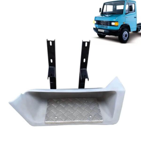 Estribo MB 709/912 c/ suporte - LE - Fiberplast Imagem de Estribo MB 709/912 c/ suporte - LE