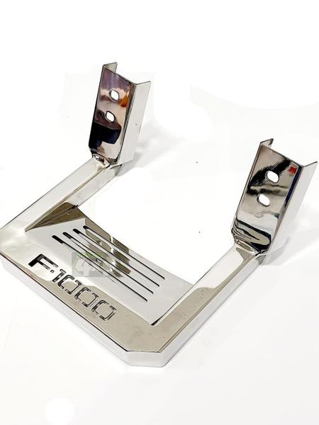 Estribo Modelo Bully F-1000 Em Aço Inox - AM4X4 Imagem de Estribo Modelo Bully F-1000 Em Aço Inox