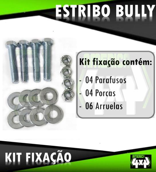 Imagem de Estribo Modelo Bully F-1000 Em Aço Inox