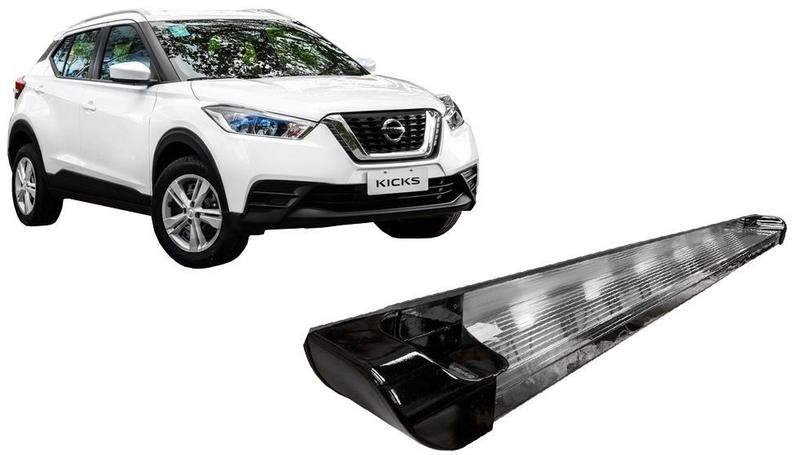 Imagem de Estribo Nissan Kicks Personalizado Preto