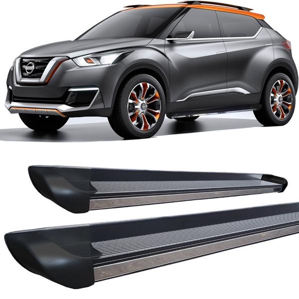 Imagem de Estribo Nissan Kicks Personalizado Preto