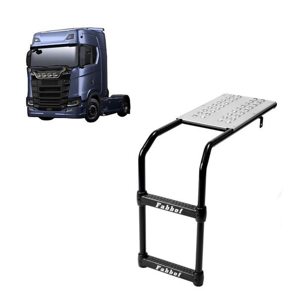 Imagem de Estribo Plataforma para Tanque Scania NTG R/S/P/G 2021 Preto