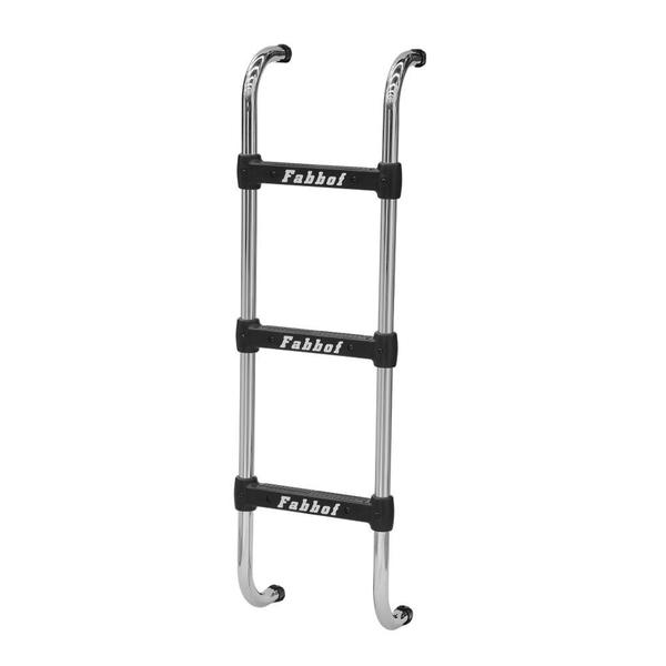 Estribo Traseiro Cromado para Volkswagen 3 Degraus 920mm - Fabbof Imagem de Estribo Traseiro Cromado para Volkswagen 3 Degraus 920mm