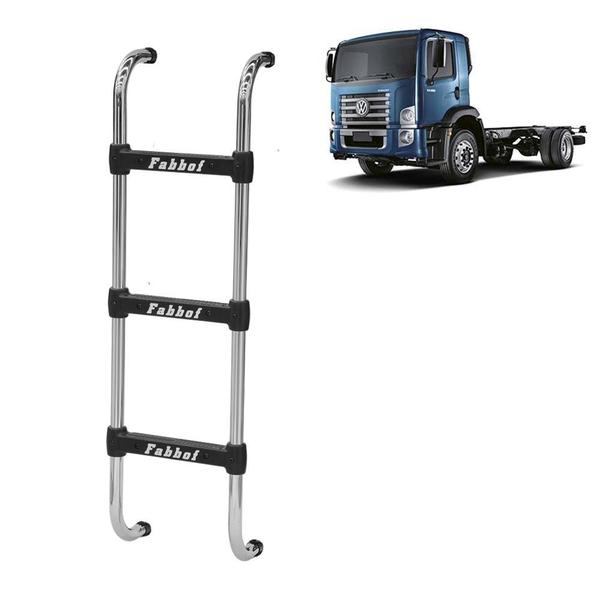 Estribo Traseiro Cromado para Volkswagen 3 Degraus 920mm - Fabbof Imagem de Estribo Traseiro Cromado para Volkswagen 3 Degraus 920mm