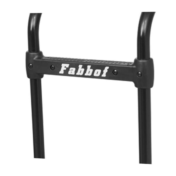 Estribo Traseiro para Iveco Stralis - 4 Degraus - Preto - Fabbof Imagem de Estribo Traseiro para Iveco Stralis - 4 Degraus - Preto