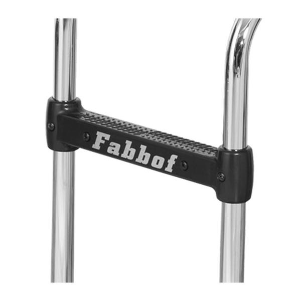 Estribo Traseiro para Volvo FH 2017/2018 XL 7 Degrau Cromado - Fabbof Imagem de Estribo Traseiro para Volvo FH 2017/2018 XL 7 Degrau Cromado