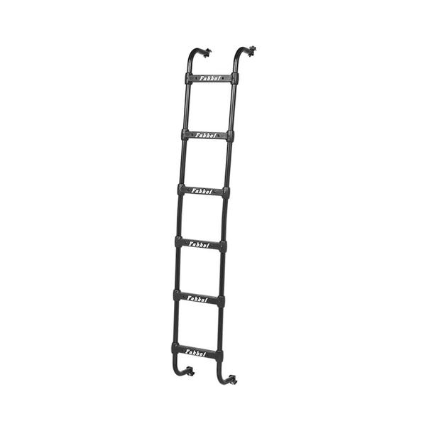 Estribo Traseiro para Volvo NH Globetrotter 6 Degraus Preto - Fabbof Imagem de Estribo Traseiro para Volvo NH Globetrotter 6 Degraus Preto