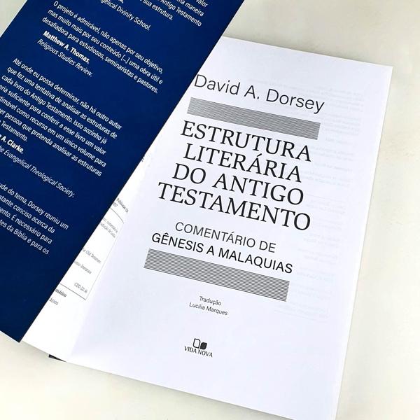 Imagem de Estrutura Literária do Antigo Testamento  David A. Dorsey