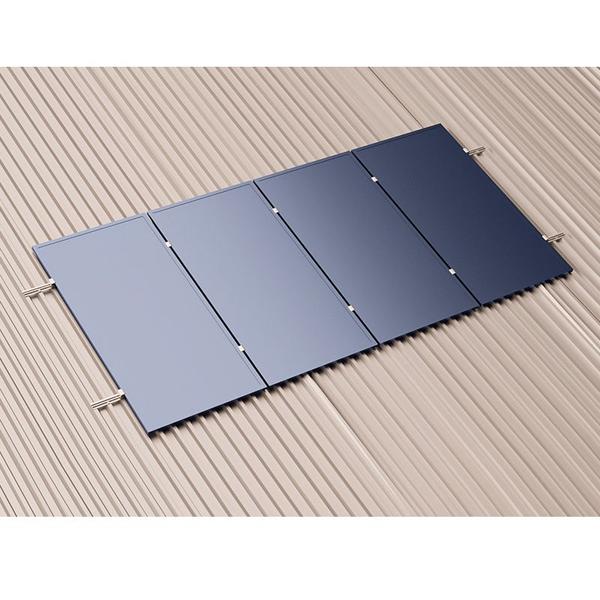 Imagem de Estrutura Solar Rs-326 Pratic Lite 4 Paineis Telha Metalica 55cm