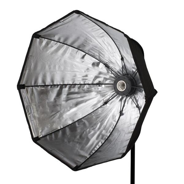 Imagem de Estúdio Softbox Octogonal, Tripé, Lampada, Bolsa 4pçs - 220v