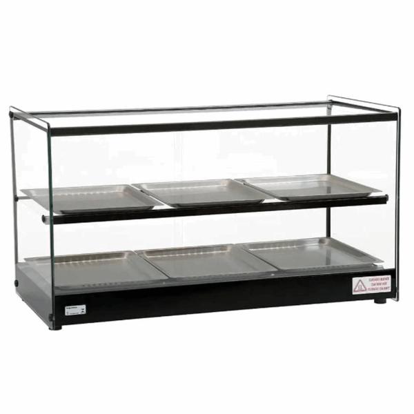 Estufa 6 Bandejas Dupla Vidro Reto Erato 6B Led Com Perfil Preto Tita Imagem de Estufa 6 Bandejas Dupla Vidro Reto Erato 6B Led Com Perfil Preto Tita