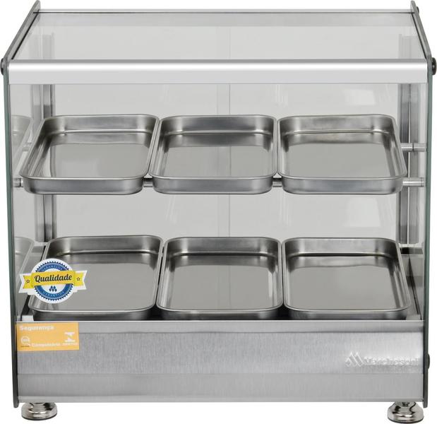 Imagem de Estufa De Salgados Dupla 6 Bandejas Inox Marchesoni 127v