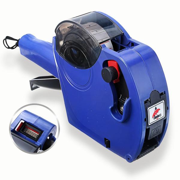 Etiquetadora de Preços Manual MX5500 8 Dígitos com Refil e Etiquetas