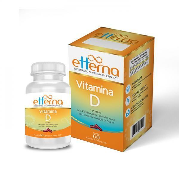 Imagem de Etterna Vitamina D 2.000Ui Com 60 Cápsulas