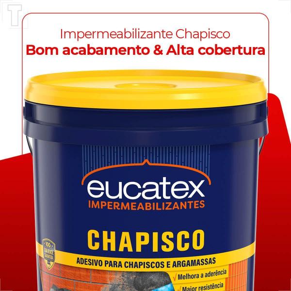 Imagem de Eucafix argamassa e chapisco balde 18l