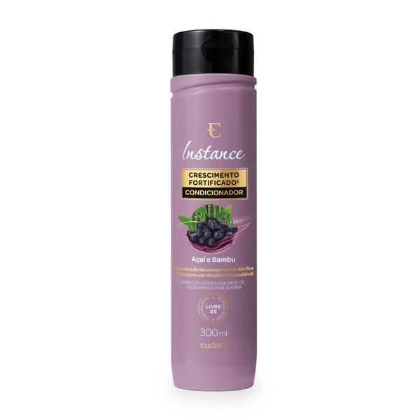 Eudora Condicionador Instance Açaí e Bambu 300ml Imagem de Eudora Condicionador Instance Açaí e Bambu 300ml
