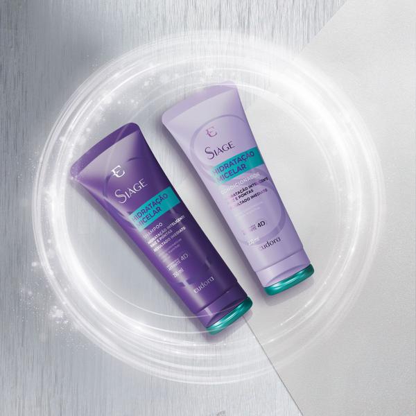 Imagem de Eudora Kit Siàge Hidratação Micelar: Shampoo 250ml + Condicionador 250ml