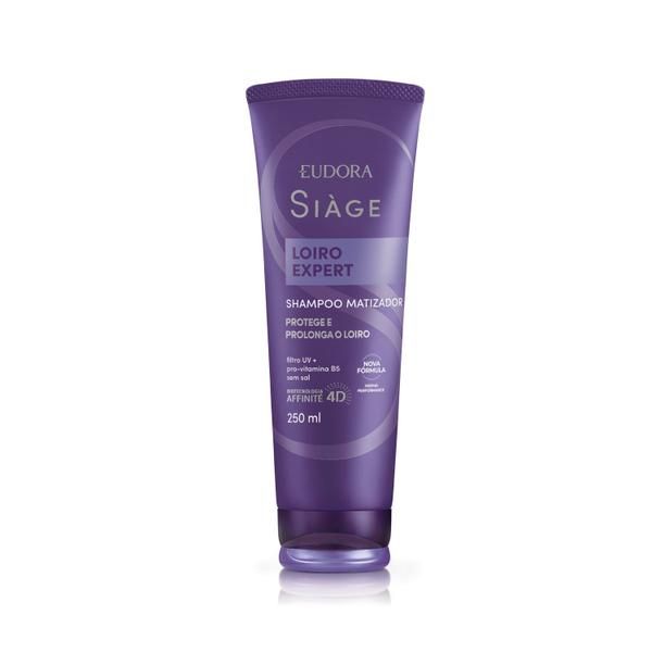 Imagem de Eudora Shampoo Desamarelador Siàge Loiro Expert 250ml