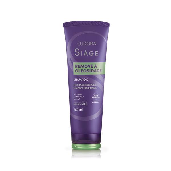 Eudora Shampoo Siàge Remove A Oleosidade 250ml Imagem de Eudora Shampoo Siàge Remove A Oleosidade 250ml