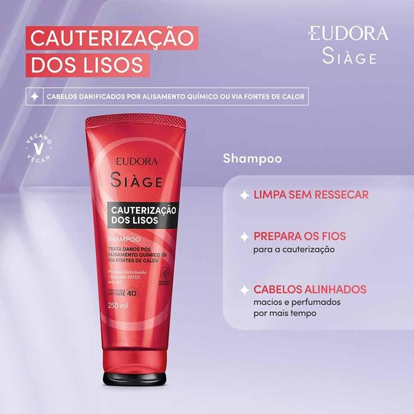 Imagem de Eudora Siage Cauterização dos Lisos Shampoo