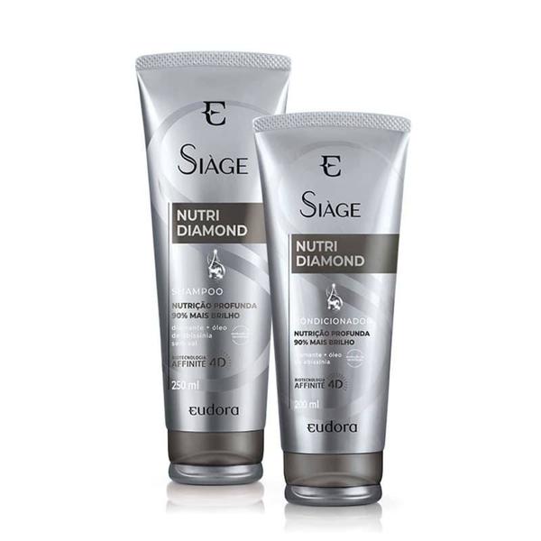 Imagem de Eudora Siage Nutri Diamond Kit (Shampoo + Condicionador)